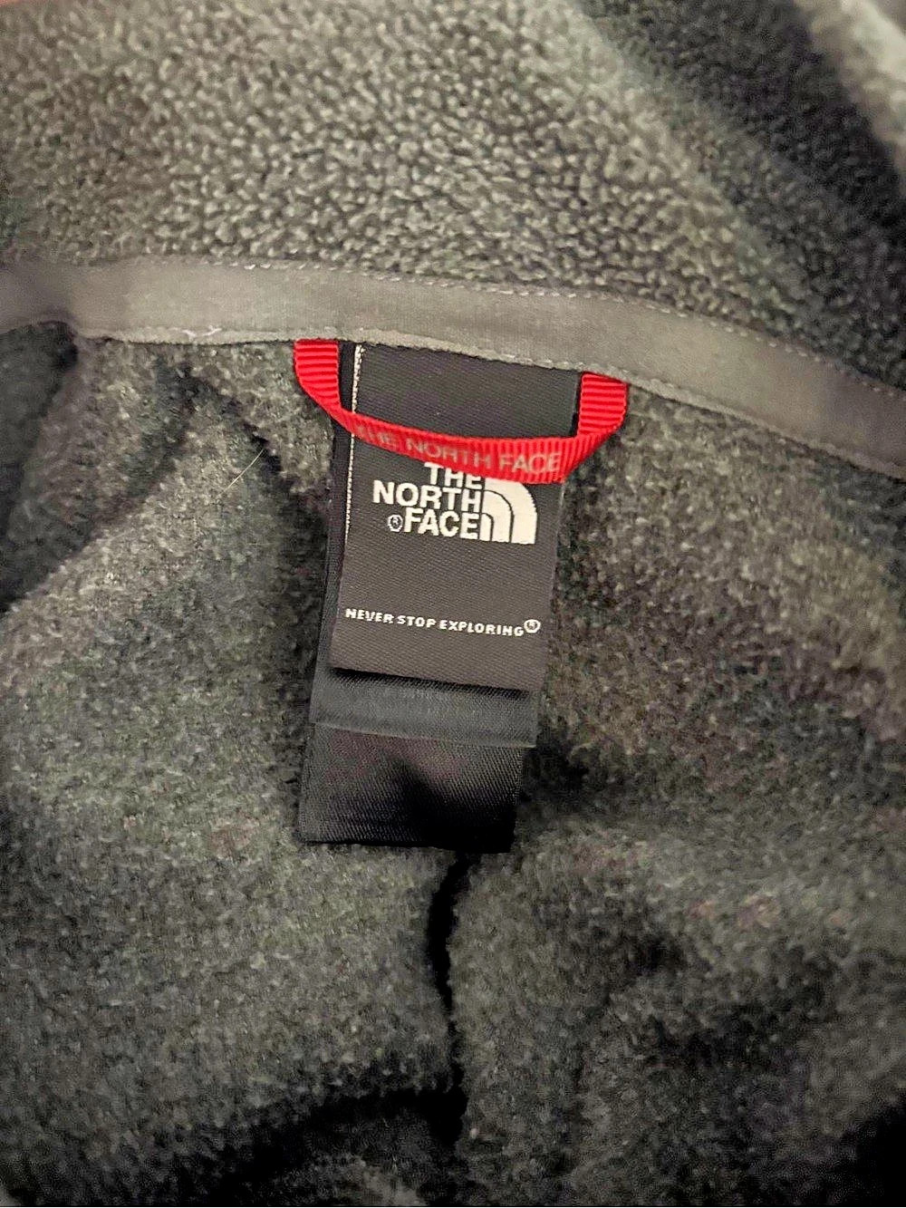 The North Face Women's TKA 100 Glacier 1/4-Zip Fleece Gray - Picture 3 of 3
